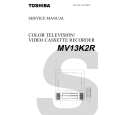 TOSHIBA MV13K2R Service Manual cover photo