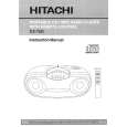 HITACHI CX76G Owner's Manual cover photo