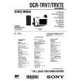 SONY DCRTRV7 Service Manual cover photo