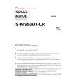 PIONEER S-MS500T-LR/XJM/E Service Manual cover photo