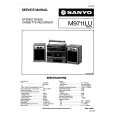 SANYO M9711LU Service Manual cover photo