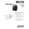 SONY WMEX30 Service Manual cover photo