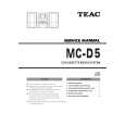 TEAC MC-D5 Service Manual cover photo