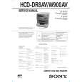SONY HCDW900AV Service Manual cover photo