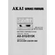 AKAI AX-810 Service Manual cover photo