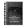 MARANTZ PM-94 Owner's Manual cover photo