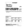 PIONEER KEHP5400RW X1BEW Service Manual cover photo