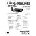 SONY SLVX831 Service Manual cover photo