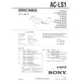 SONY ACLS1 Service Manual cover photo