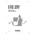 CASIO CTK-471 Owner's Manual cover photo