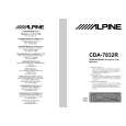 ALPINE CDA7832R Owner's Manual cover photo