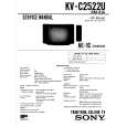 SONY KVC2522U Service Manual cover photo