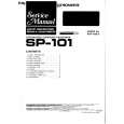 PIONEER SP-101 Service Manual cover photo