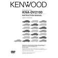 KENWOOD KNADV2100 Owner's Manual cover photo