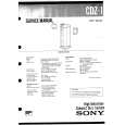 SONY CDZ1 Service Manual cover photo