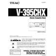 TEAC V395CHX Owner's Manual cover photo