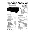 TECHNICS SUV10X Service Manual cover photo