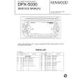 KENWOOD DPX5030 Service Manual cover photo