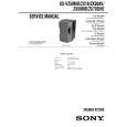 SONY SSZX30AV Service Manual cover photo