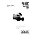 SONY DXF3000CE Service Manual cover photo