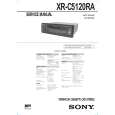 SONY XRC5120RA Service Manual cover photo