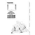 TOSHIBA 2863DB Owner's Manual cover photo