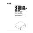 SONY UP5600MD Service Manual cover photo
