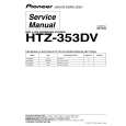 PIONEER HTZ-353DV/NTXJ Service Manual cover photo