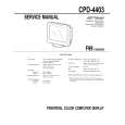 SONY CPD4403 Service Manual cover photo