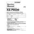 PIONEER XSP6500 Service Manual cover photo