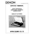 DENON DP-40F Service Manual cover photo