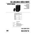 SONY SS-L100V Service Manual cover photo