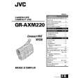 JVC GR-AXM220UC Owner's Manual cover photo