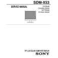 SONY SDMX53 Service Manual cover photo