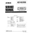 AIWA AD-WX999 Service Manual cover photo