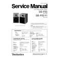 TECHNICS SB-F05 Service Manual cover photo