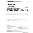 PIONEER VSX-AX10AI-G/SF Service Manual cover photo