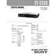 SONY STS320 Service Manual cover photo
