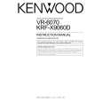 KENWOOD KRFX9060D Owner's Manual cover photo