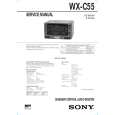 SONY WXC55 Service Manual cover photo