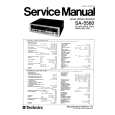 TECHNICS SA5560 Service Manual cover photo