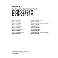 SONY DVSV3232M Service Manual cover photo