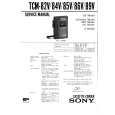 SONY TCM82V Service Manual cover photo