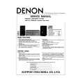 DENON UDRW250 Service Manual cover photo