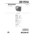 SONY SRFPSY04 Service Manual cover photo