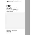 PIONEER PD-D6-S/RLFPWXJ Owner's Manual cover photo