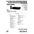 SONY SLVX827AS Service Manual cover photo