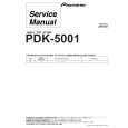 PIONEER PDK-5001/WL Service Manual cover photo