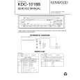 KENWOOD KDC1018B Service Manual cover photo