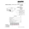 SANYO PLCSW20 Service Manual cover photo